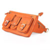 Real Leather Fanny Pack with Adjustable Belt for Men - Perfect for Travel & Outdoor