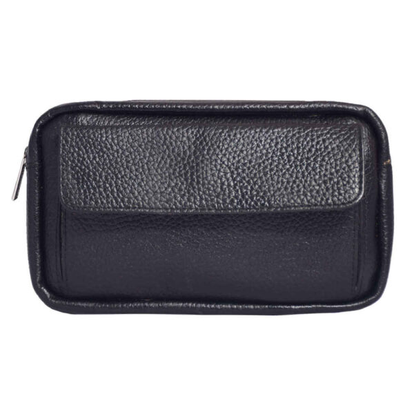 Real Leather Waist Pack with Adjustable Belt - Fashion Statement for Daily Use