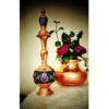Decorative Copper Bottle Persian Minakari Enamel Reyhan