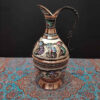 Decorative Pitcher Handcrafted With Persian Minakari Enamel Elika
