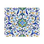 Desk Mouse Pad Artisanal Persian Floral Pattern Sonati