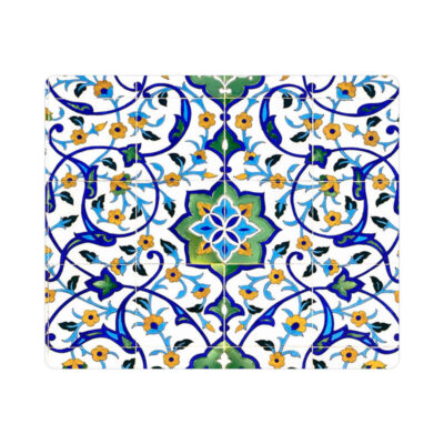 Desk Mouse Pad Artisanal Persian Floral Pattern Sonati