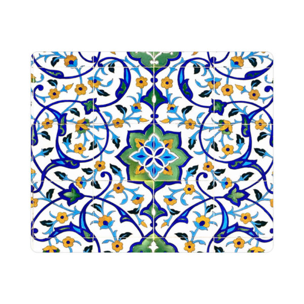 Desk Mouse Pad Artisanal Persian Floral Pattern Sonati