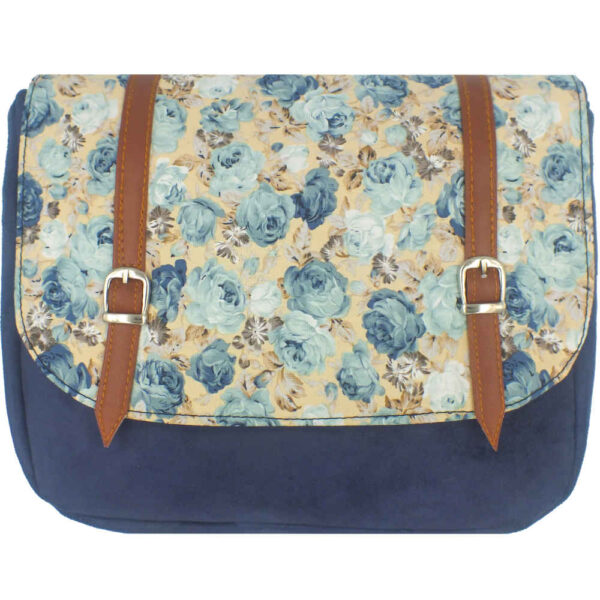 Bohemian Crossbody Shoulder Bag with Floral Pattern Behesht