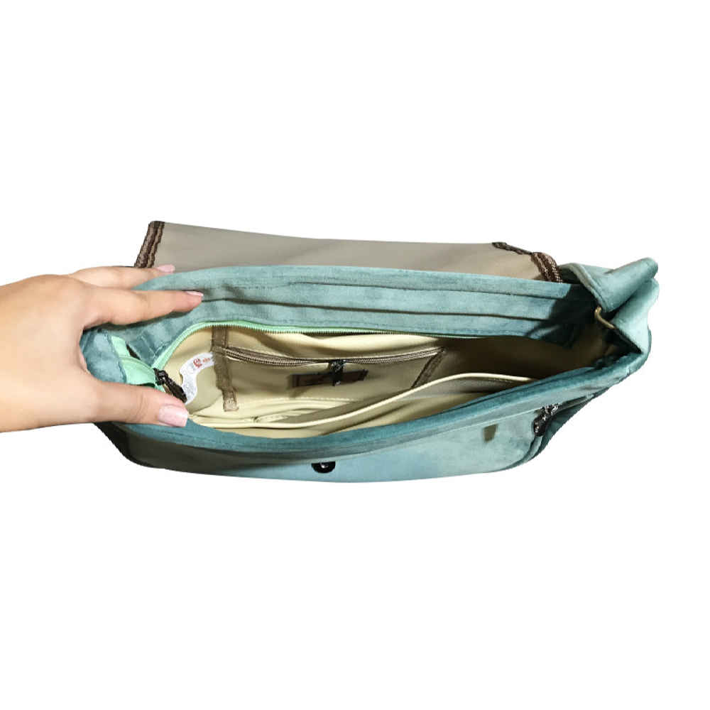 Bohemian Crossbody Shoulder Bag with Floral Pattern Dasht