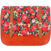 Bohemian Crossbody Shoulder Bag with Floral Pattern