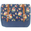 Bohemian Crossbody Shoulder Bag with Floral Pattern