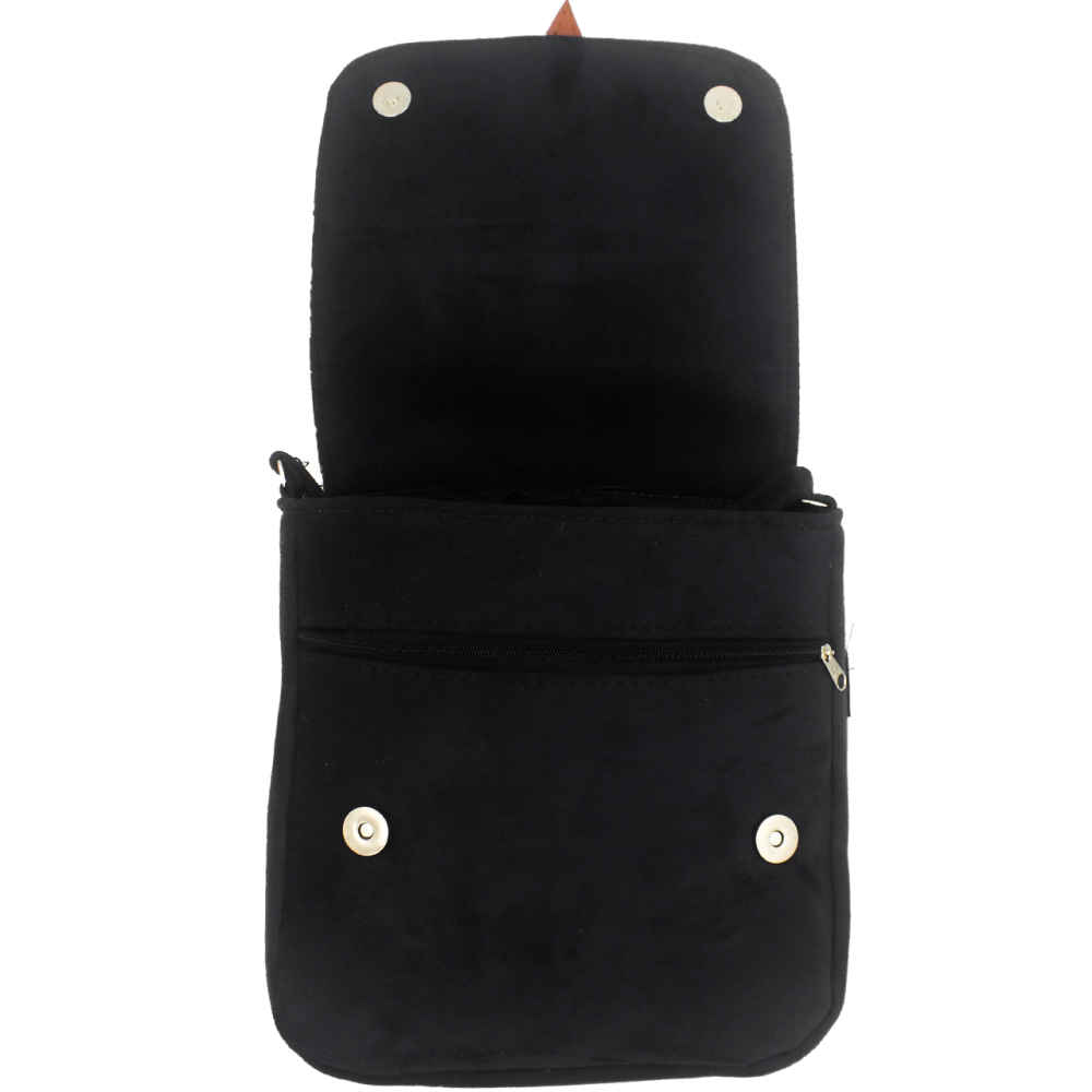 Bohemian Crossbody Shoulder Bag with Floral Pattern Garden