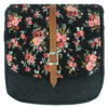Bohemian Crossbody Shoulder Bag with Floral Pattern Garden
