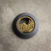 Persian Cement Ashtray – Modern Poem Design