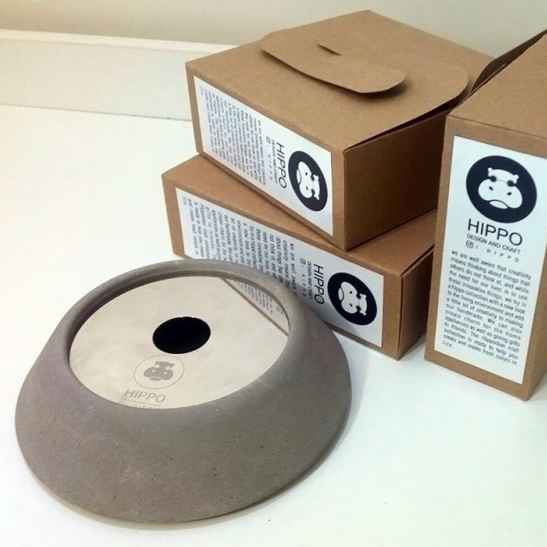 Modern Minimalist Cement Ashtray