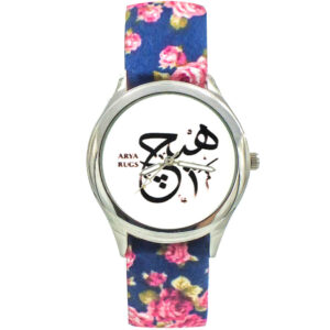 Women’s Floral Fabric Scarf Watch – Hich