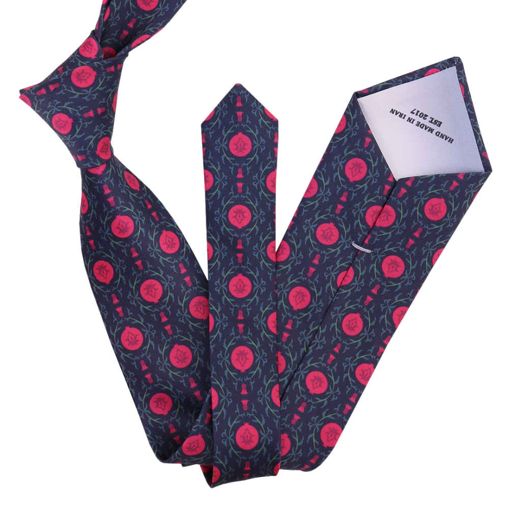 Men’s Necktie – Persian Inspired Artistic Elegance Anar