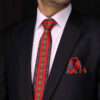 Men's Necktie - Persian Inspired Artistic Elegance Kaleidoscope Peyman