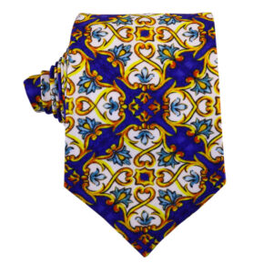 Men’s Necktie – Persian Inspired Artistic Elegance Kaleidoscope Sina