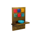 Decorative Wall Key Holder with the Deign Avard