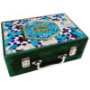 Wooden Box for Gift Giving with Persian Inspired Pattern Dahan