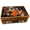 Wooden Box for Gift Giving with Persian Inspired Pattern Ghajari