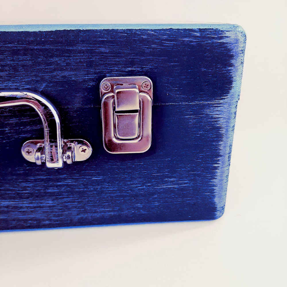 Wooden Box for Gift Giving with Persian Inspired Pattern Khatat