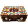 Wooden Box for Gift Giving with Persian Inspired Pattern Nemat