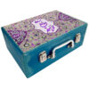 Wooden Box for Gift Giving with Persian Inspired Pattern Sarv