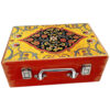 Wooden Box for Gift Giving with Persian Inspired Pattern Tile