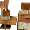 16-Piece Kitchen Accessories Set Chocolate
