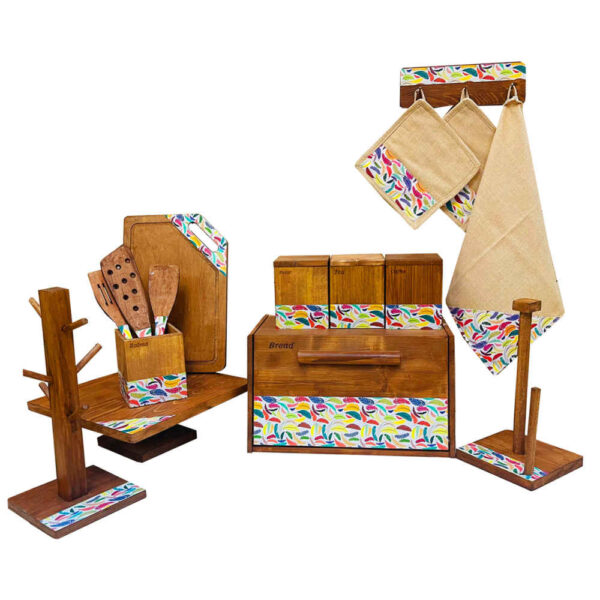 16-Piece Kitchen Accessories Set Feather