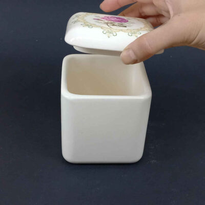 Ceramic Canister Set – Ideal for Kitchen Storage & Organization, Bahar (3x)