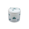 Ceramic Canister Set - Ideal for Kitchen Storage & Organization, Fittonia (3x)