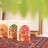 Ceramic Canister Set - Ideal for Kitchen Storage & Organization, Fox (3x)