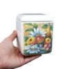 Ceramic Canister Set - Ideal for Kitchen Storage & Organization, Fruits (3x)