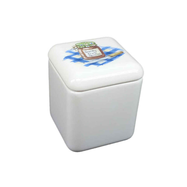 Ceramic Canister Set - Ideal for Kitchen Storage & Organization (3x)