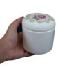 Ceramic Canister Set - Ideal for Kitchen Storage & Organization, Rose (3x)