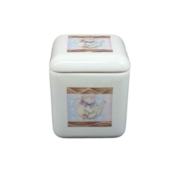 Ceramic Canister Set - Stylish Storage for Coffee, Tea, & More (3x)