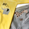 Set of 3 Newborn Baby Clothes Model Giraffe