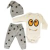Set of 3 Newborn Baby Clothes Model Halloween