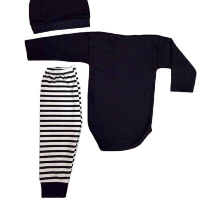 Set of 3 Newborn Baby Clothes Model Pilot