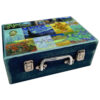 Wooden Box for Gift Giving with Persian Inspired Pattern Van Gogh