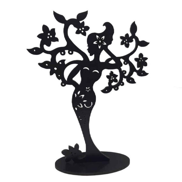 Novelty Wooden Jewelry Holder and Organizer Model Angel