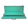 Metal 120-Color Pencil Case with Drawer – Turquoise Series for Artists