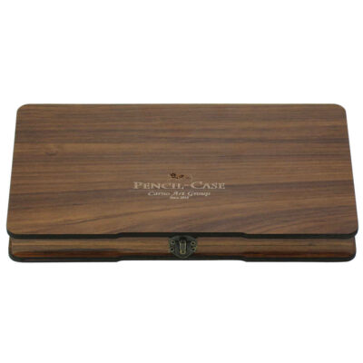 Wooden 24-Color Pencil Case – Raha Collection for Artists