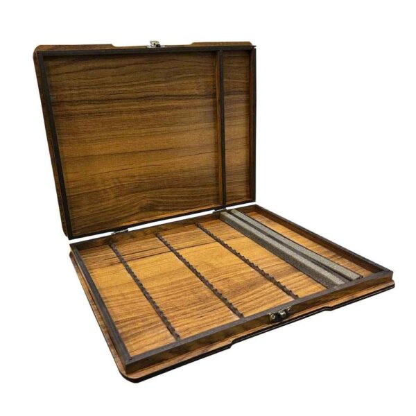 Wooden 24-Color Pencil Case – Sarvin Edition for Artists