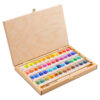Saint Petersburg 48-Color Watercolor Set in Wooden Box