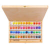 Saint Petersburg 48-Color Watercolor Set in Wooden Box