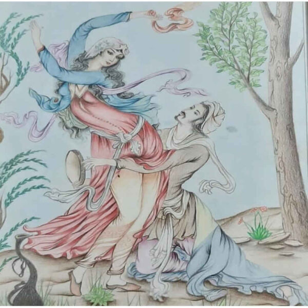 Original Persian Hyperrealism Drawing - Colored Pencil by Masoumeh Farahani