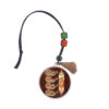 Islamic Car Rear View Mirror Pendant Adorned with Char Qul Verse