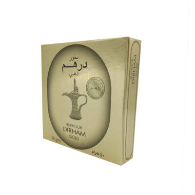 Dirham Gold Arabic Bakhoor – 40 Gram (Pack of 4)