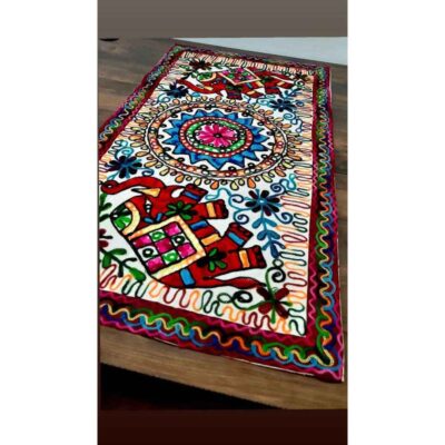 Embroidered Tapestry Wall Hanging – Balochi Heritage Shina Textile Art