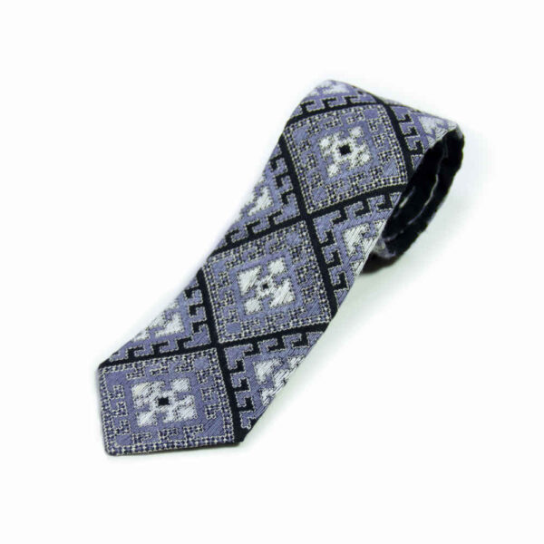 Men's Necktie - Traditional Intricate Embroidered Persian Cloud